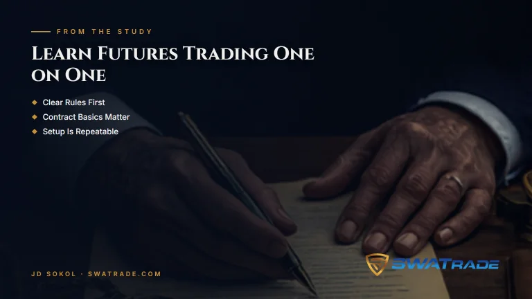 Hands writing on a document | How to Learn Futures Trading One on One