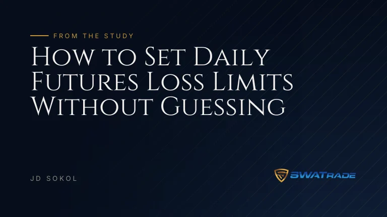 How to Set Daily Futures Loss Limits Without Guessing | SWATrade article by JD Sokol